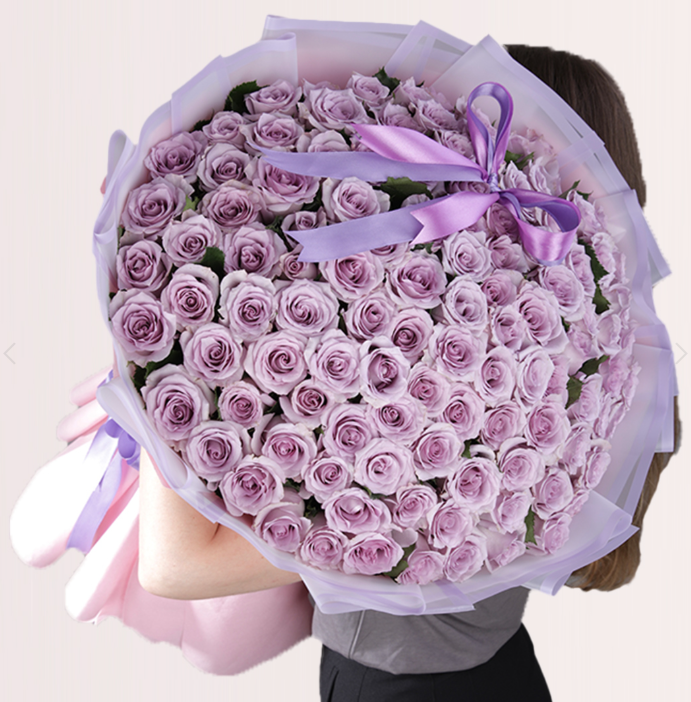 Romantic Purple 999 Roses