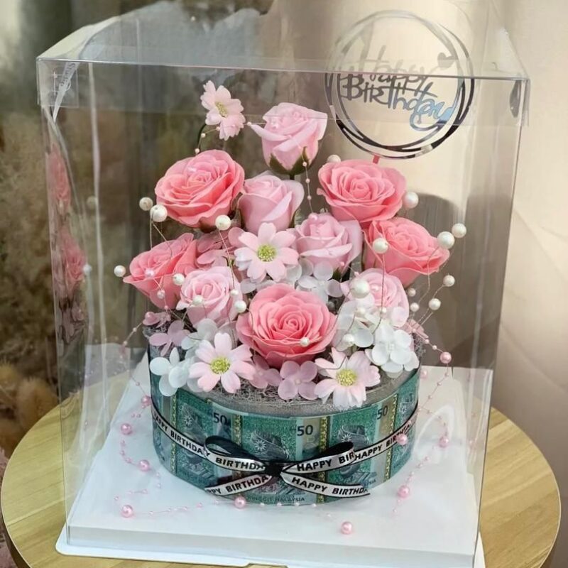 MONEY CAKE SOAP FLOWER SERIES