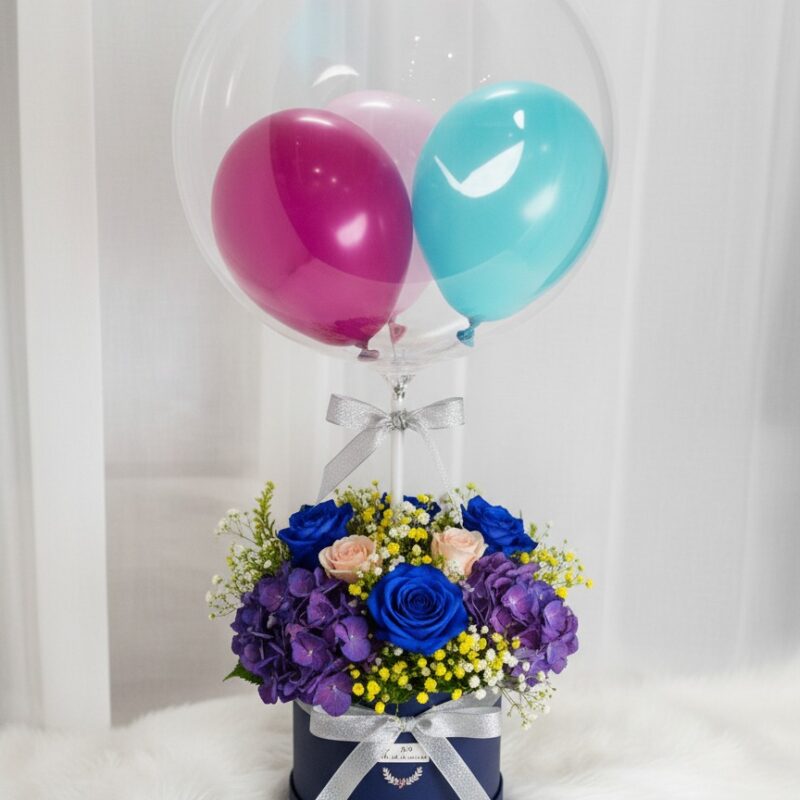 Everlasting Bloom Balloon Box