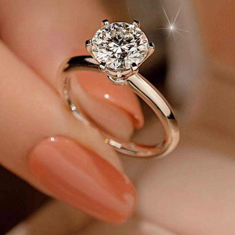Round Solitaire Ring
